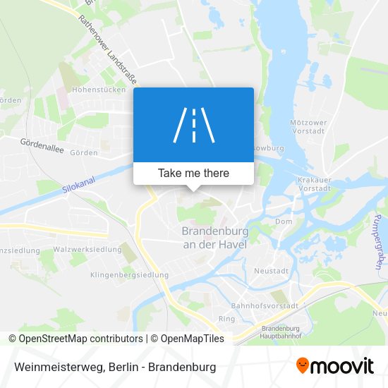 Weinmeisterweg map