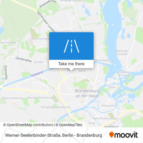 Карта Werner-Seelenbinder-Straße