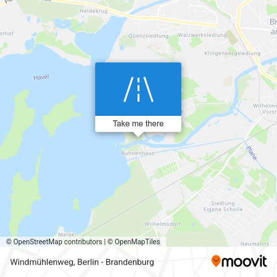 Windmühlenweg map
