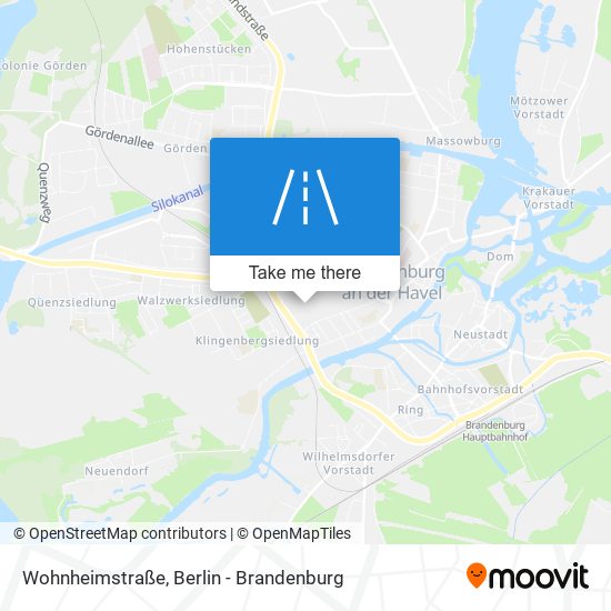 Wohnheimstraße map