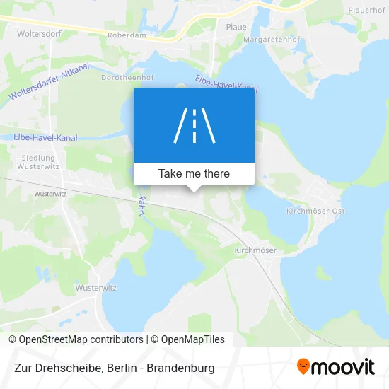 Карта Zur Drehscheibe