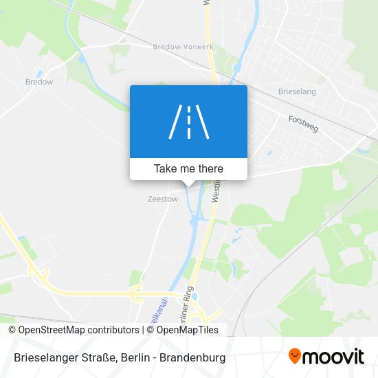 Brieselanger Straße map