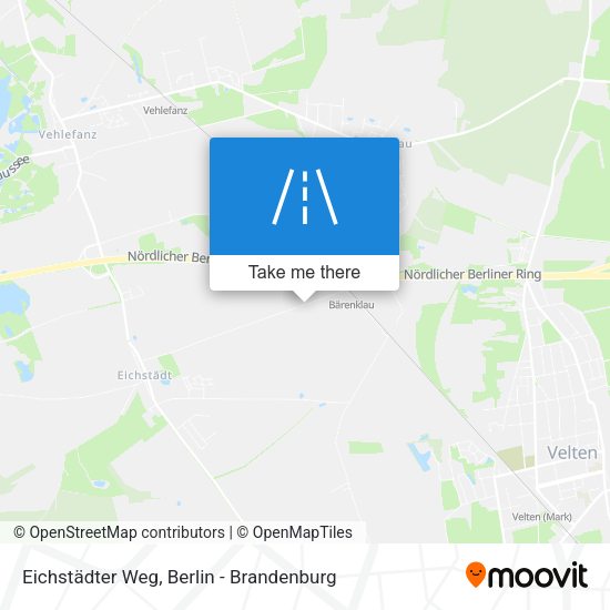 Eichstädter Weg map