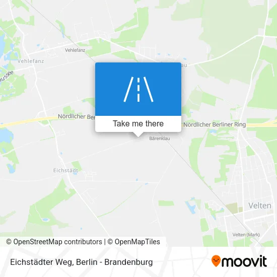 Карта Eichstädter Weg