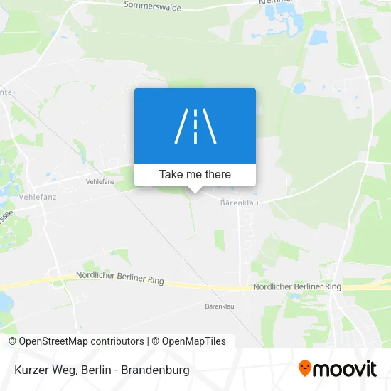 Карта Kurzer Weg