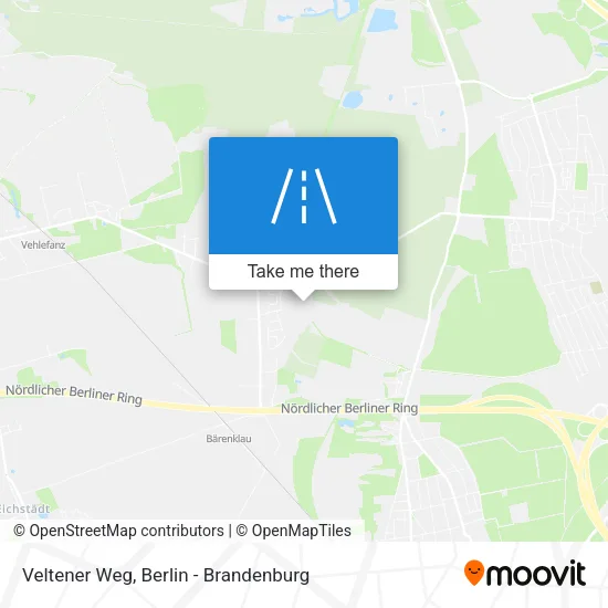 Карта Veltener Weg