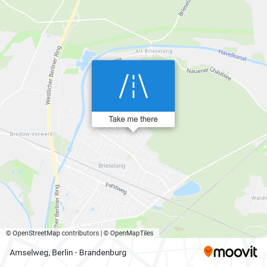 Amselweg map