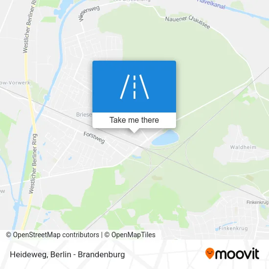 Карта Heideweg