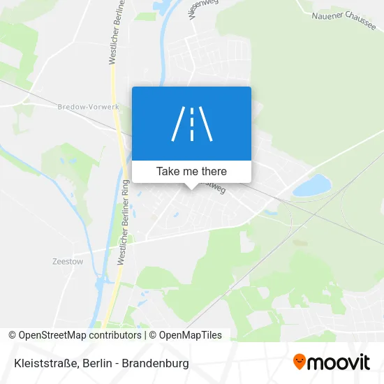 Карта Kleiststraße