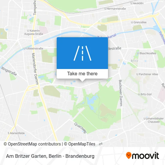 Am Britzer Garten map