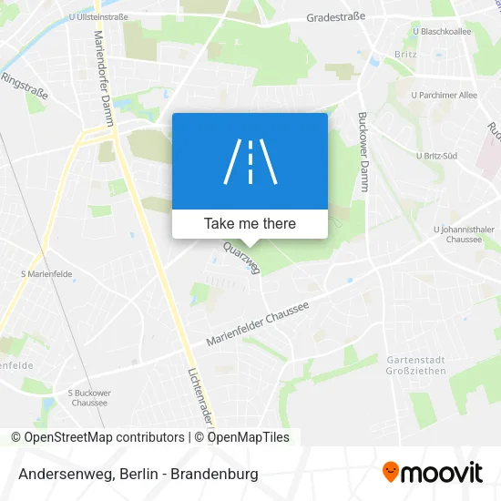 Карта Andersenweg