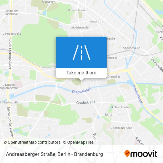 Andreasberger Straße map