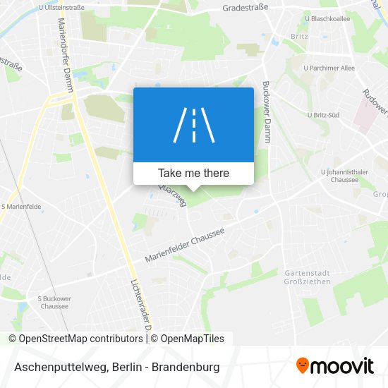 Aschenputtelweg map