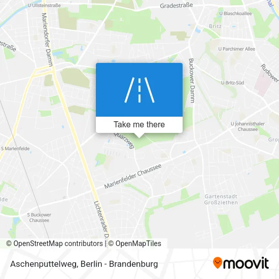 Карта Aschenputtelweg
