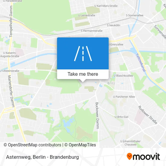 Карта Asternweg