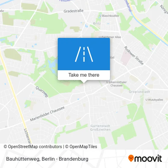 Карта Bauhüttenweg