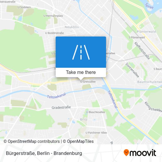 Bürgerstraße map