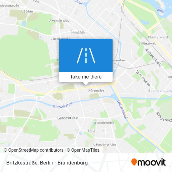 Britzkestraße map
