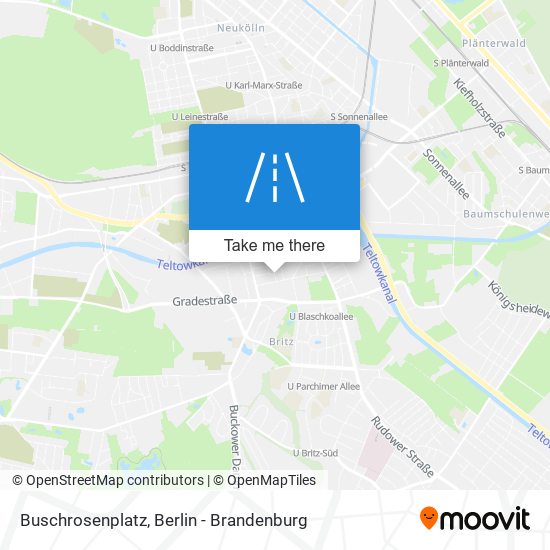 Buschrosenplatz map
