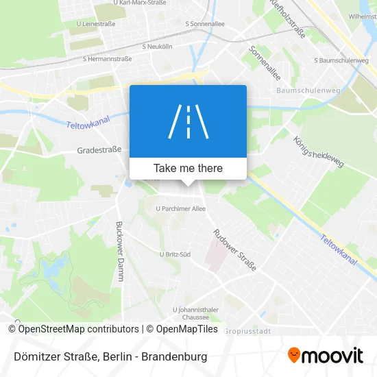 Карта Dömitzer Straße