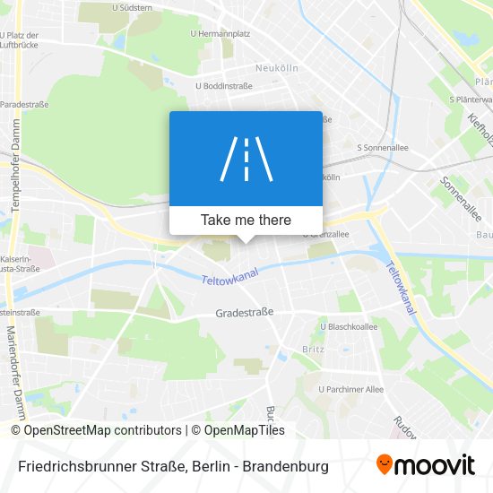 Friedrichsbrunner Straße map