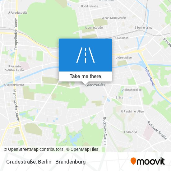 Gradestraße map