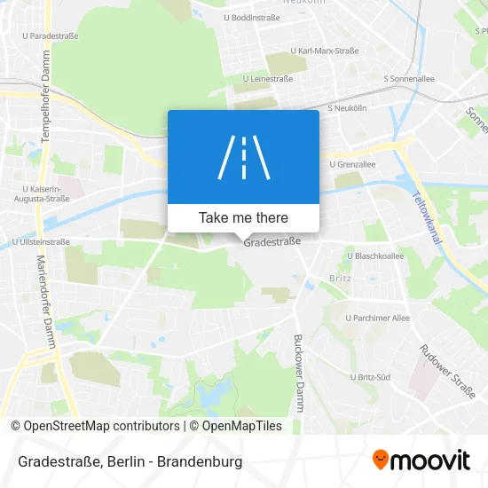 Карта Gradestraße