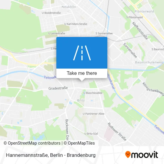 Карта Hannemannstraße
