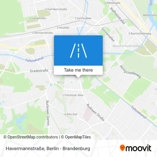 Карта Havermannstraße