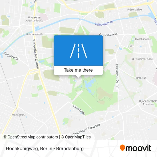 Карта Hochkönigweg