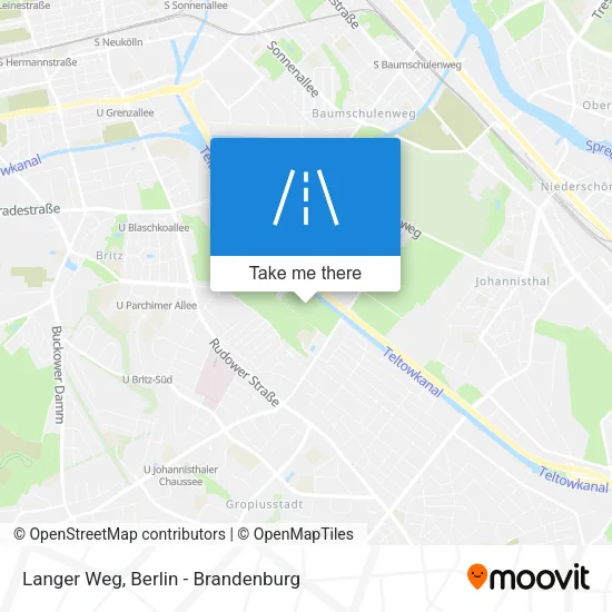 Карта Langer Weg