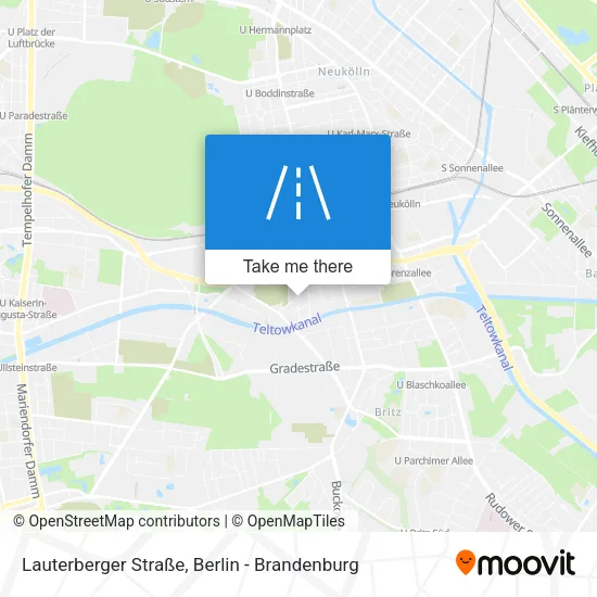 Карта Lauterberger Straße