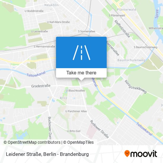 Leidener Straße map