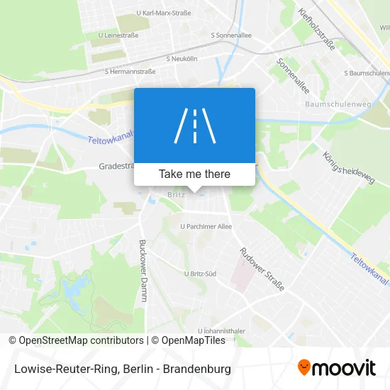 Карта Lowise-Reuter-Ring