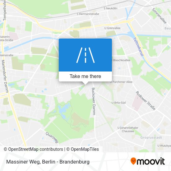 Massiner Weg map