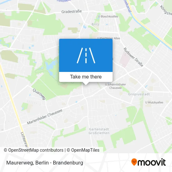 Maurerweg map