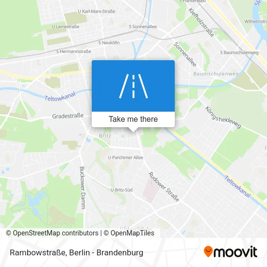 Карта Rambowstraße