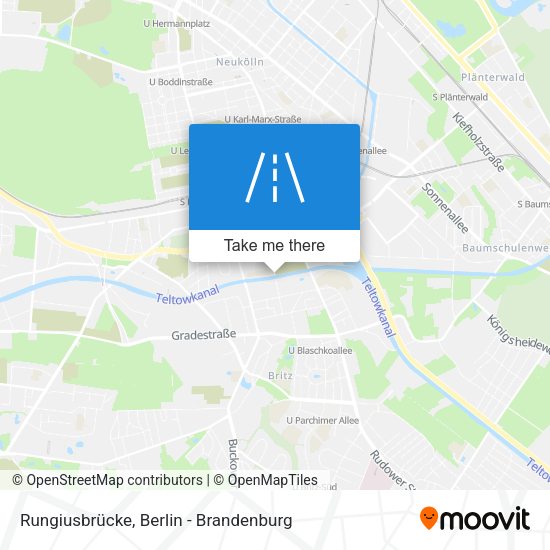 Rungiusbrücke map