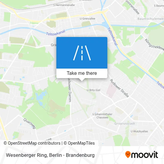 Wesenberger Ring map