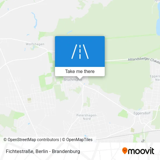 Fichtestraße map