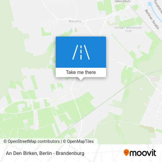 Карта An Den Birken