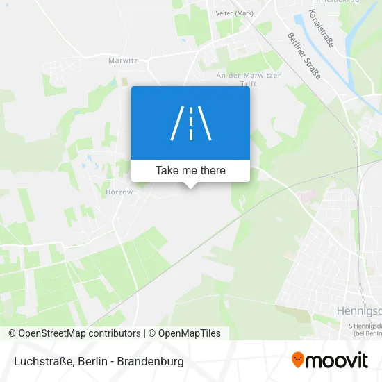 Карта Luchstraße