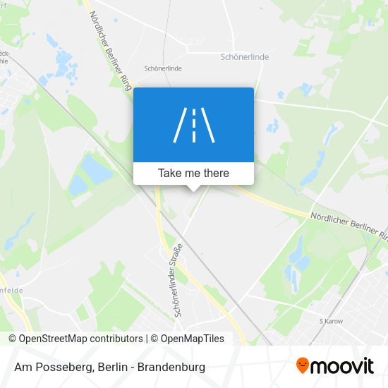 Am Posseberg map