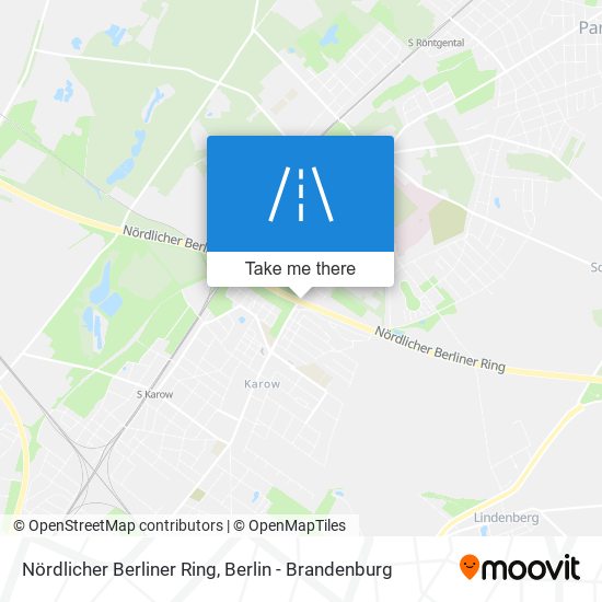 Карта Nördlicher Berliner Ring