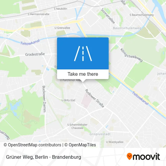 Карта Grüner Weg