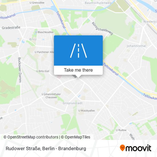 Rudower Straße map
