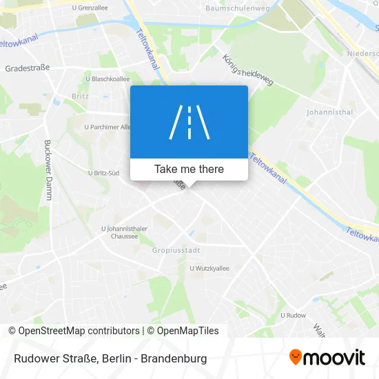 Rudower Straße map
