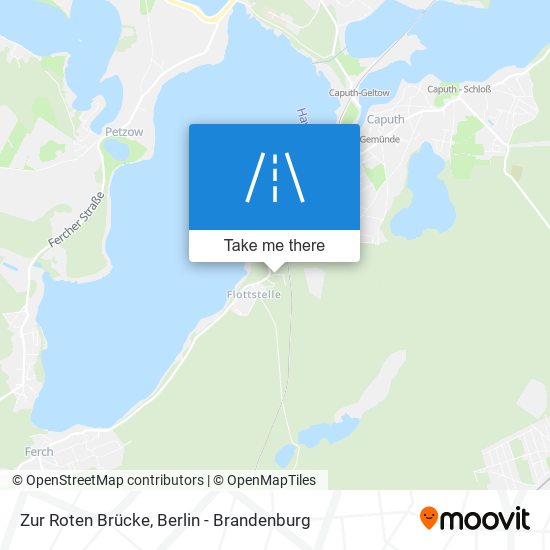 Zur Roten Brücke map