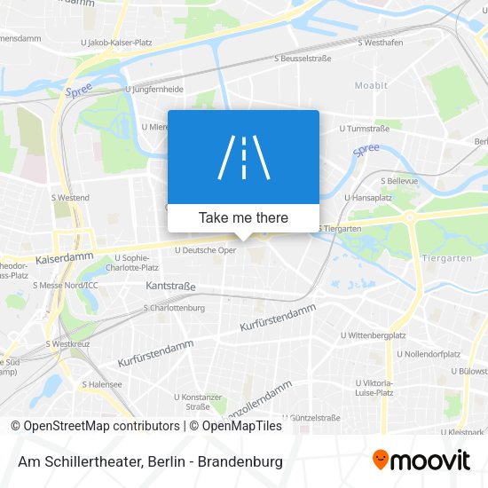 Am Schillertheater map