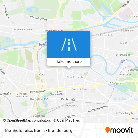 Карта Brauhofstraße